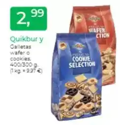 Supermercados Tu Super Quikbur y - galletas wafer o cookies oferta