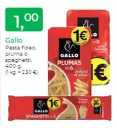 Supermercados Tu Super Gallo - pasta fideo oferta