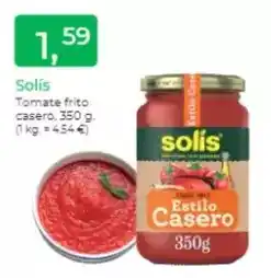 Supermercados Tu Super Solís - tomate frito casero oferta