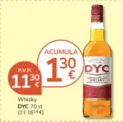 Consum Dyc - whisky oferta