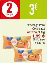 Masymas Alteza - pechuga pollo congelada oferta