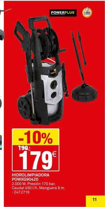 Bricoking Hidrolimpiadora Powxg90420 oferta