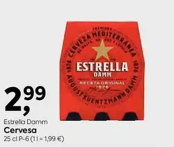 SPAR Estrella Dam Cervesa oferta