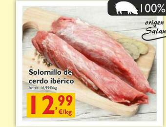 Supermercados La Despensa Solomillo De Cerdo Ibérico oferta