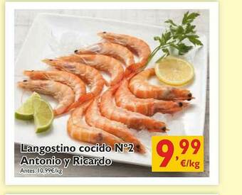 Supermercados La Despensa Langostino Cocido N°2 Antonio Y Ricardo oferta