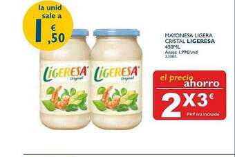 Supermercados La Despensa Mayonesa Ligera Cristal Ligeresa oferta