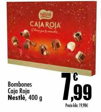 Unide Supermercados Bombones Caja Roja Nestlé oferta