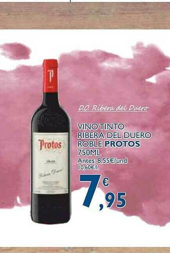 Supermercados La Despensa Vino Tinto Ribera Del Duero Roble Protos oferta