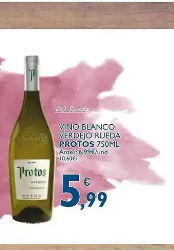 Vino Blanco Verdejo Rueda Protos