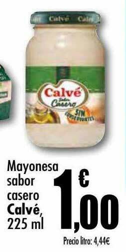 Unide Supermercados Mayonesa Sabor Casero Calvé oferta