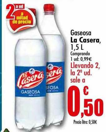 Unide Supermercados Gaseosa La Casera oferta