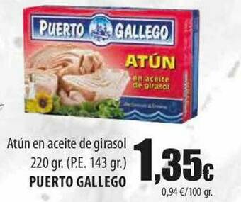SPAR Lanzarote Atún En Aceite De Girasol Puerto Gallego oferta