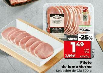 Dia Supermercados Filete De Lomo Tierno Selección De Dia oferta