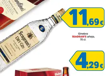 TOP Cash & Carry SEAGRAM'S Ginebra oferta