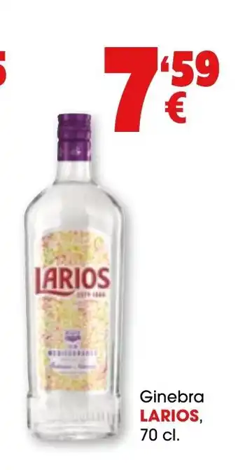 TOP Cash & Carry LARIOS Ginebra oferta