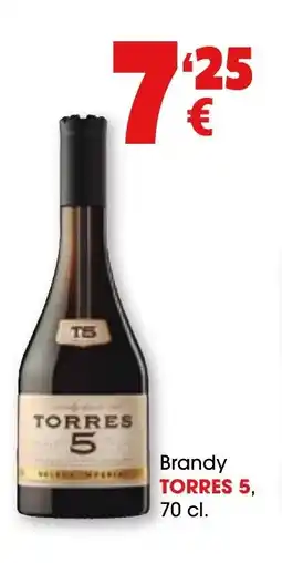 TOP Cash & Carry TORRES 5 Brandy oferta