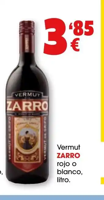 TOP Cash & Carry ZARRO Vermut rojo o blanco oferta