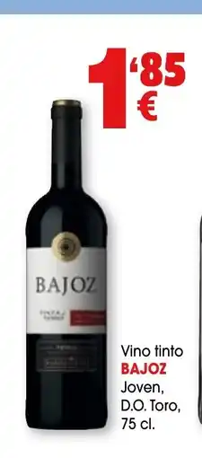 TOP Cash & Carry BAJOZ Vino tinto Joven D.O Toro oferta