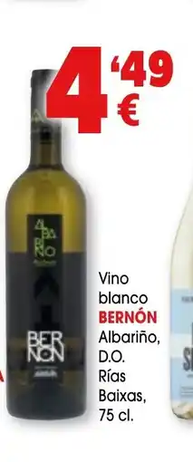 TOP Cash & Carry BERNÓN Vino blanco Albariño oferta