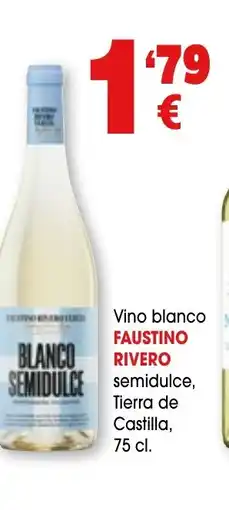 TOP Cash & Carry FAUSTINO RIVERO Vino blanco semidulce Tierra de Castilla oferta