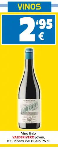 TOP Cash & Carry VALDERIVERO Vino tinto joven oferta