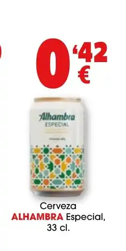TOP Cash & Carry ALHAMBRA Cerveza Especial oferta