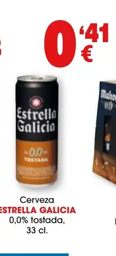 TOP Cash & Carry ESTRELLA GALICIA Cerveza 0,0% tostada oferta