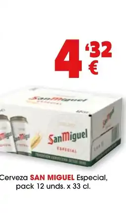 TOP Cash & Carry SAN MIGUEL Cerveza Especial oferta