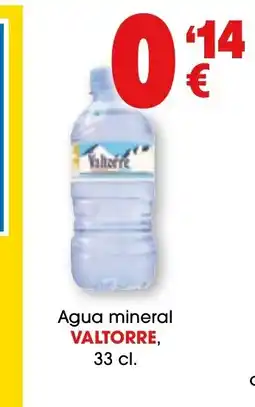 TOP Cash & Carry VALTORRE Agua mineral oferta