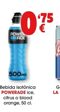 TOP Cash & Carry POWER ADE Bebida isotónica ice citrus o blood orange oferta