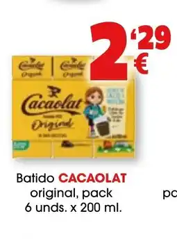 TOP Cash & Carry CACAOLAT Batido original oferta