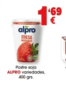 TOP Cash & Carry ALPRO Postre soja variedades oferta