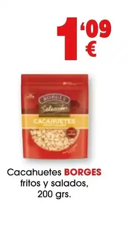 TOP Cash & Carry BORGES Cacahuetes fritos y salados oferta