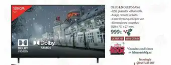 Tien 21 Oled Lg Oled55a16l oferta