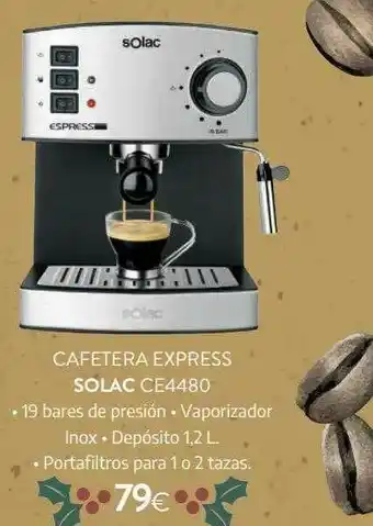 Tien 21 Cafetera Express Solac Ce4480 oferta