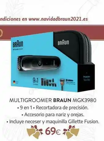Tien 21 Multigroomer Braun Mgk3980 oferta