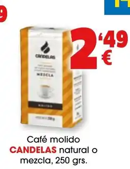 TOP Cash & Carry CANDELAS Café molido natural o mezcla oferta