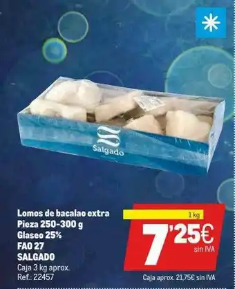 Makro Lomos De Cabalo Extra Fao 27 Salgado oferta