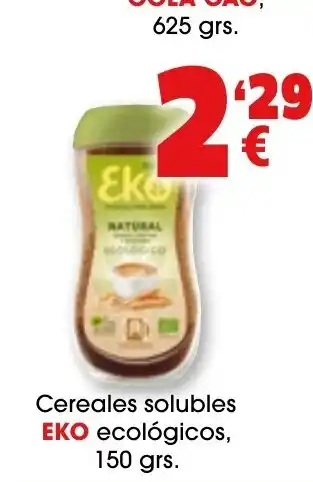 TOP Cash & Carry EKO Cereales solubles ecológicos oferta