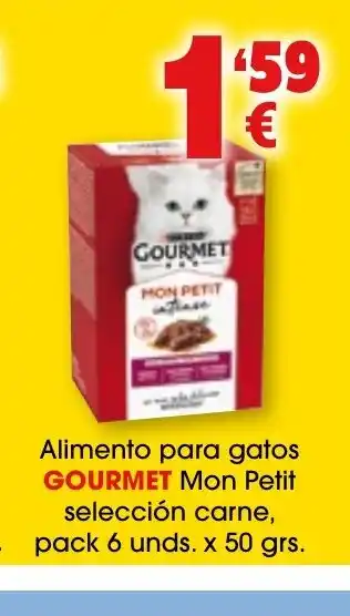 TOP Cash & Carry GOURMET Alimento para gatos Mon Petit seleccion carne oferta