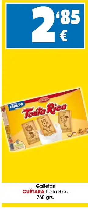 TOP Cash & Carry CUÉTARA Galletas Tosta Rica oferta