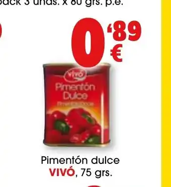 TOP Cash & Carry VIVÓ Pimentón dulce oferta
