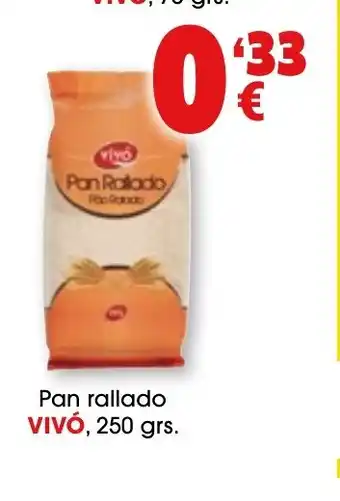 TOP Cash & Carry VIVÓ Pan rallado oferta
