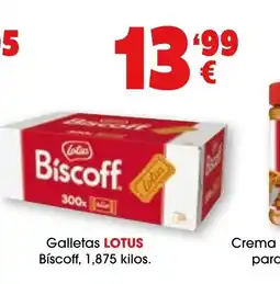 TOP Cash & Carry LOTUS Galletas Biscoff oferta
