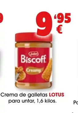 TOP Cash & Carry LOTUS Crema de galletas para untar oferta