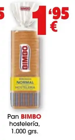 TOP Cash & Carry BIMBO Pan hosteleria oferta