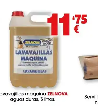 TOP Cash & Carry ZELNOVA Lavavajillas máquina aguas duras oferta