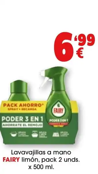 TOP Cash & Carry FAIRY Lavavajillas a mano oferta
