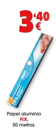 TOP Cash & Carry FIX Papel aluminio oferta