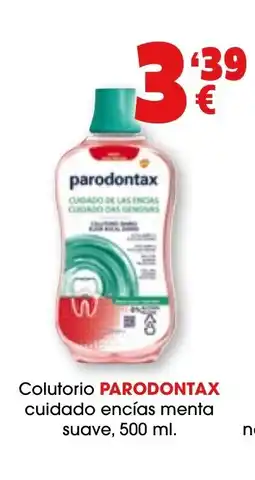 TOP Cash & Carry PARODONTAX Colutorio cuidado encias menta suave oferta